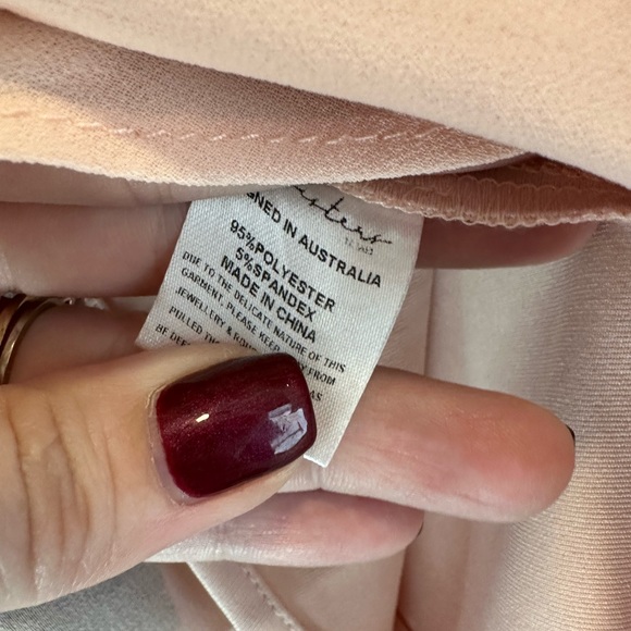 Two Sisters the Label Darcy Pink Long Sleeved Open Back Mini Dress 2 Fairycore - Picture 6 of 7